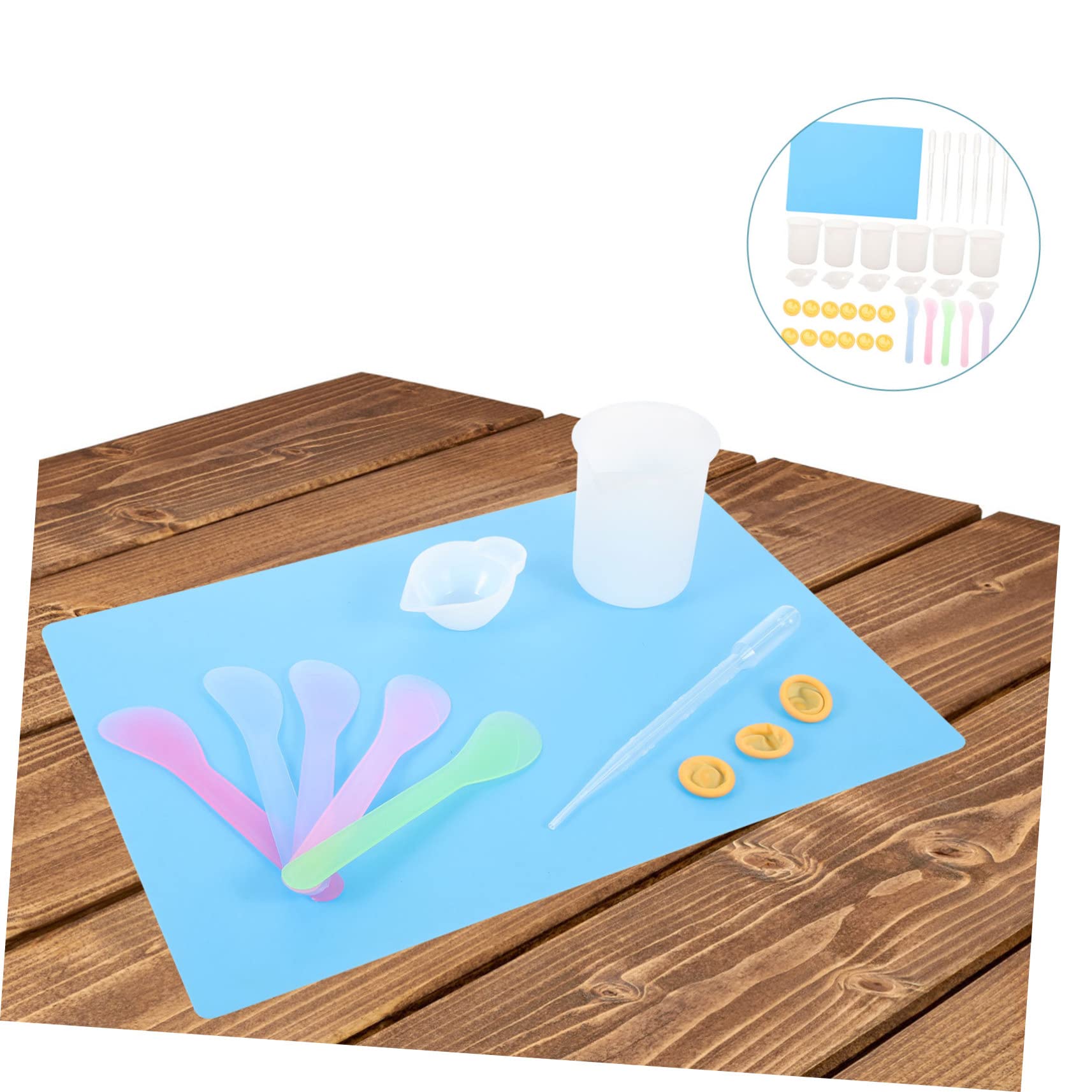 DOITOOL Set Resina Gioielli Tazze 100 ml Silicone 36 Pezzi