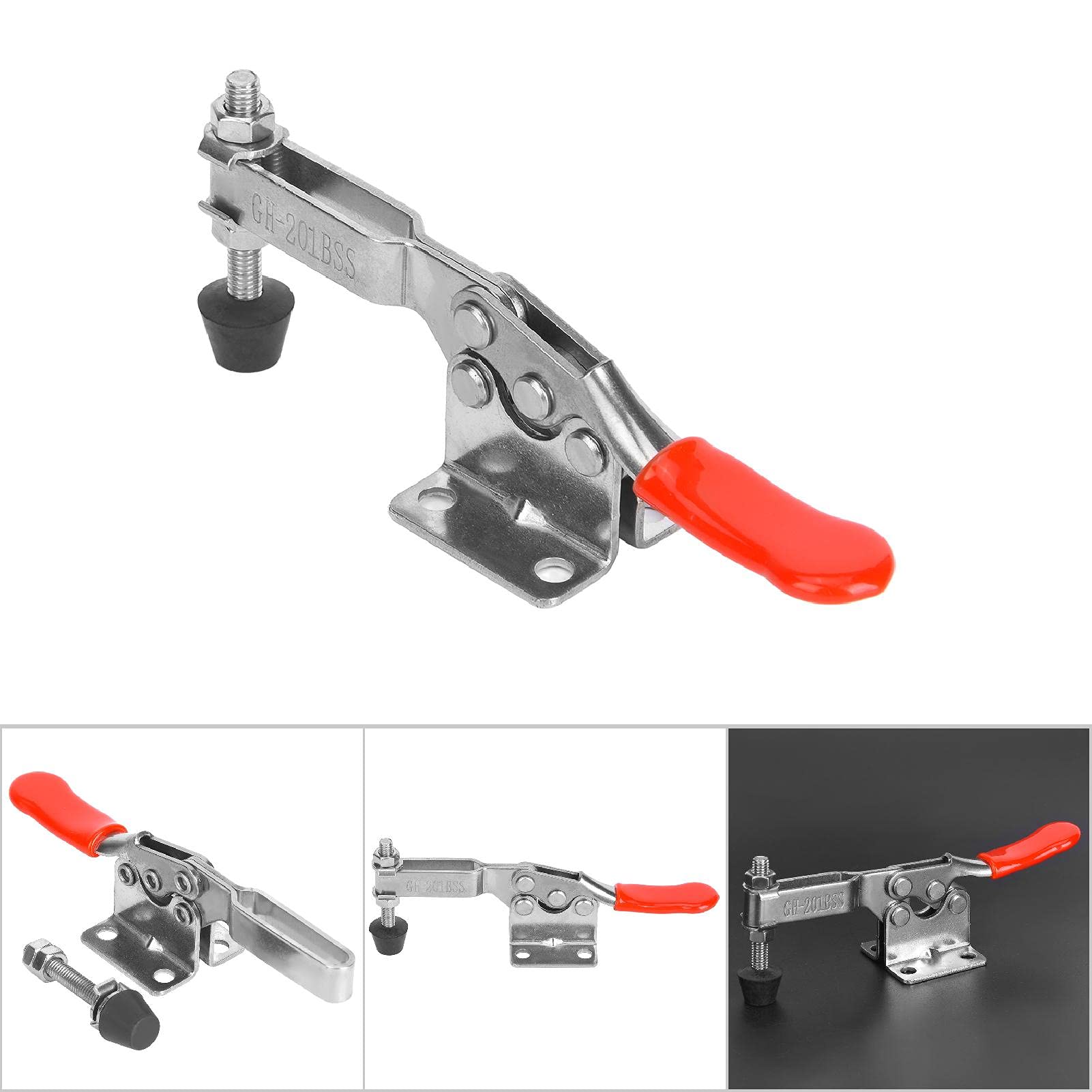 Saluaqui Morsetto a Levetta Orizzontale 27 Kg Inox Antiruggine