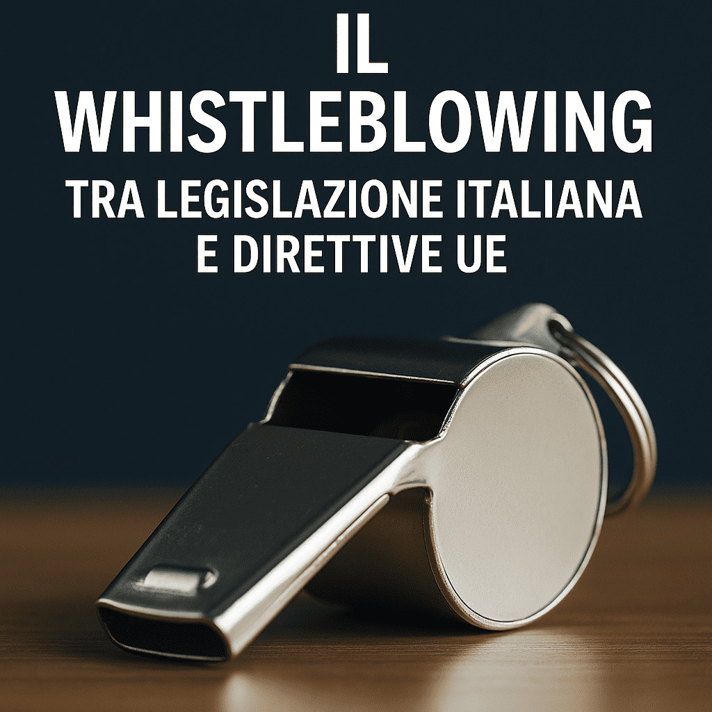 Adifer Whistleblowing Legislazione Italiana e UE corso