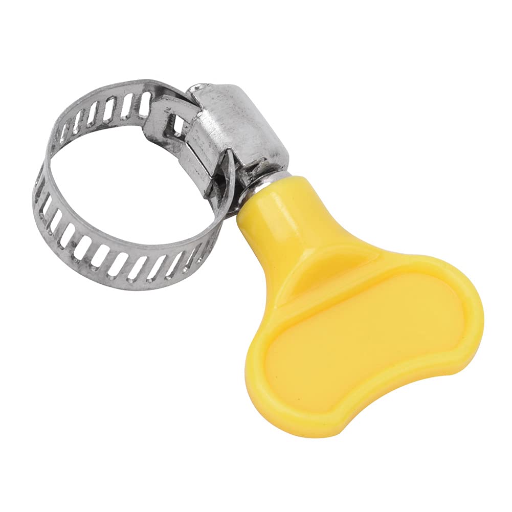 Saluaqui Fascette stringitubo acciaio 6-12 mm 10 pezzi maniglia