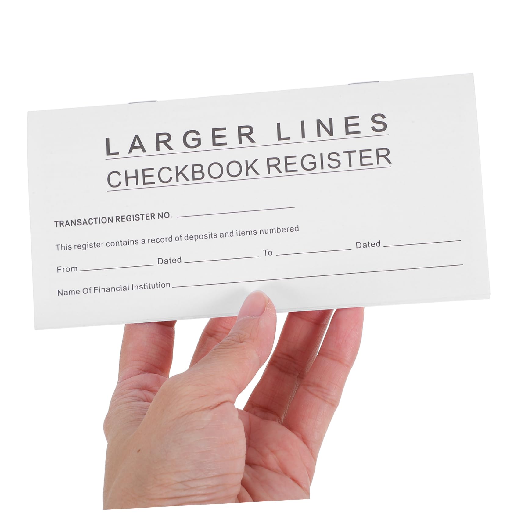 DOITOOL Registro Assegni in Carta Bianco 12 Pezzi Ufficio