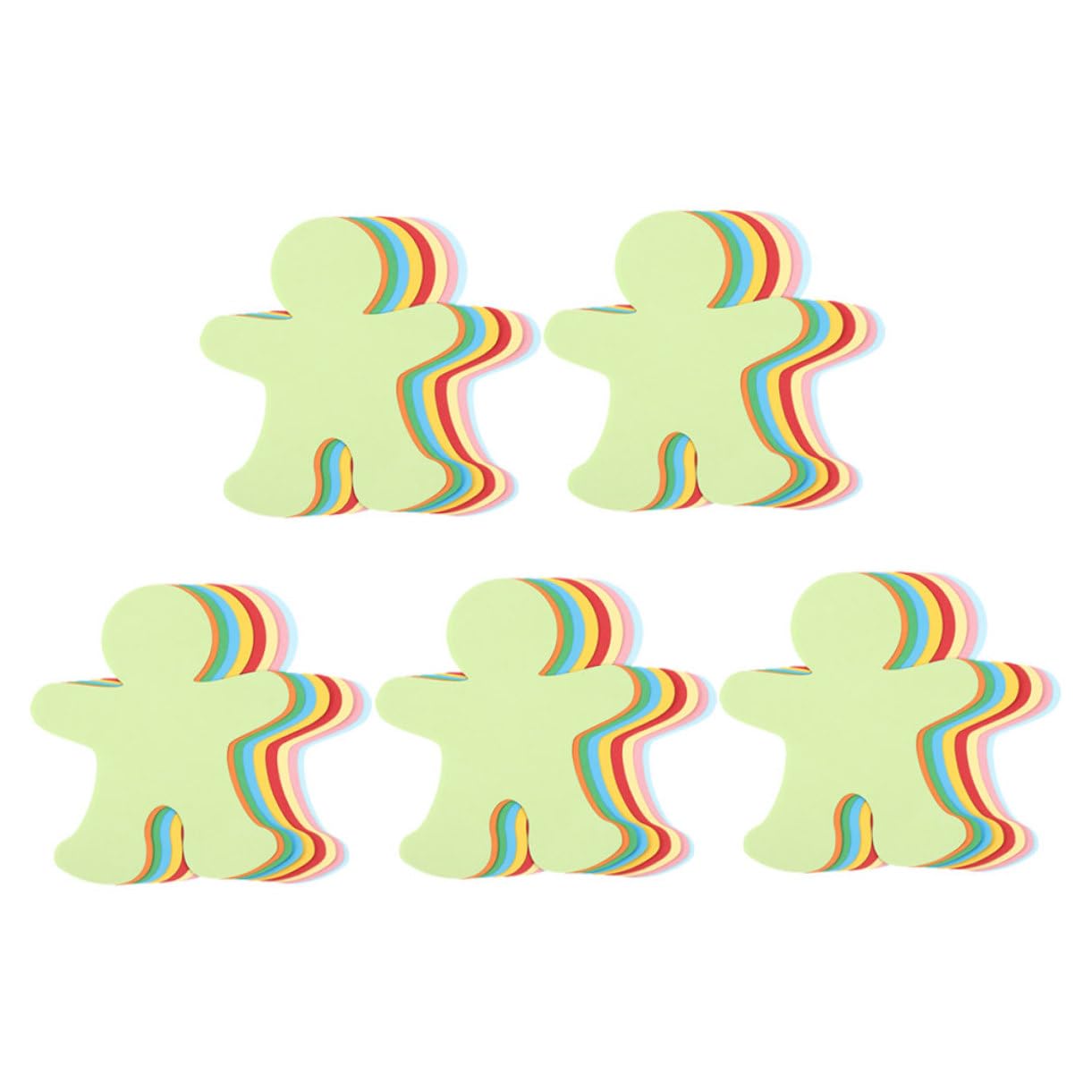 DOITOOL Ritagli di Carta Decorativi 45 Pezzi Colorati