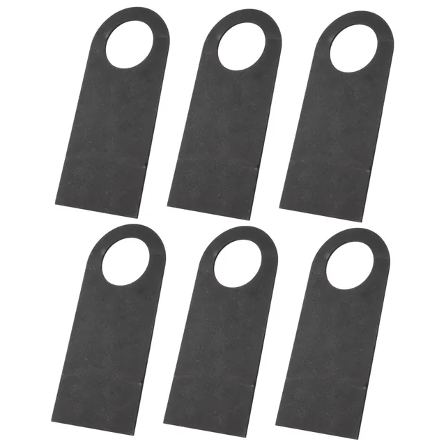 DOITOOL Cartello Porta in Legno Nero da Appendere 6 Pezzi