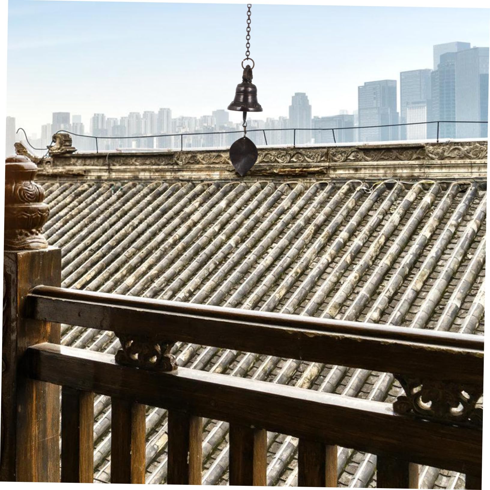 DOITOOL Campanello a Vento Metallo Vintage Feng Shui