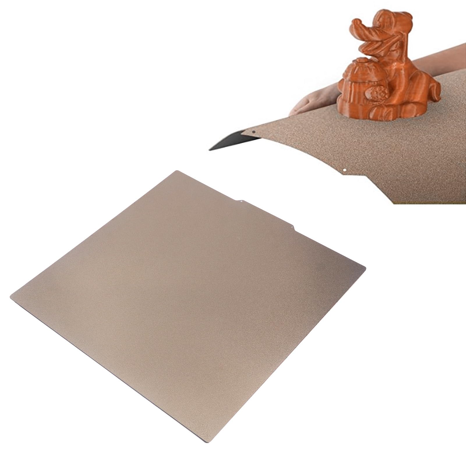 Saluaqui Piastra Stampa 3D 470x470mm PEI per CR10 Magnetica