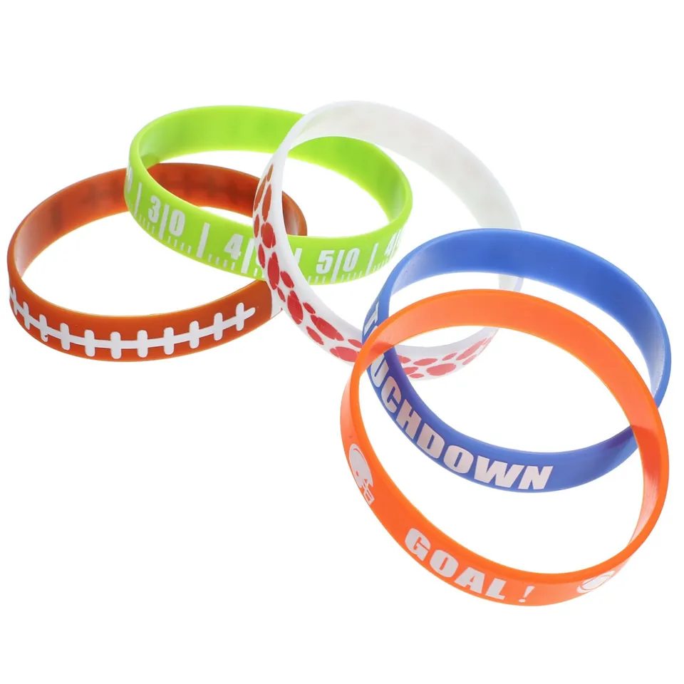 DOITOOL 30 braccialetti silicone sportivi multicolore resistenti