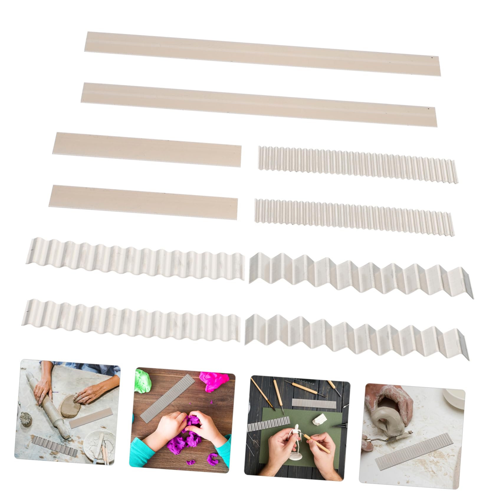 DOITOOL Strumenti Argilla Acciaio 10pz Ceramica Taglio