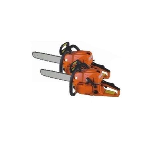 GrecoShop Motosega a Scoppio 52cc Lama 50 cm 2 Pezzi