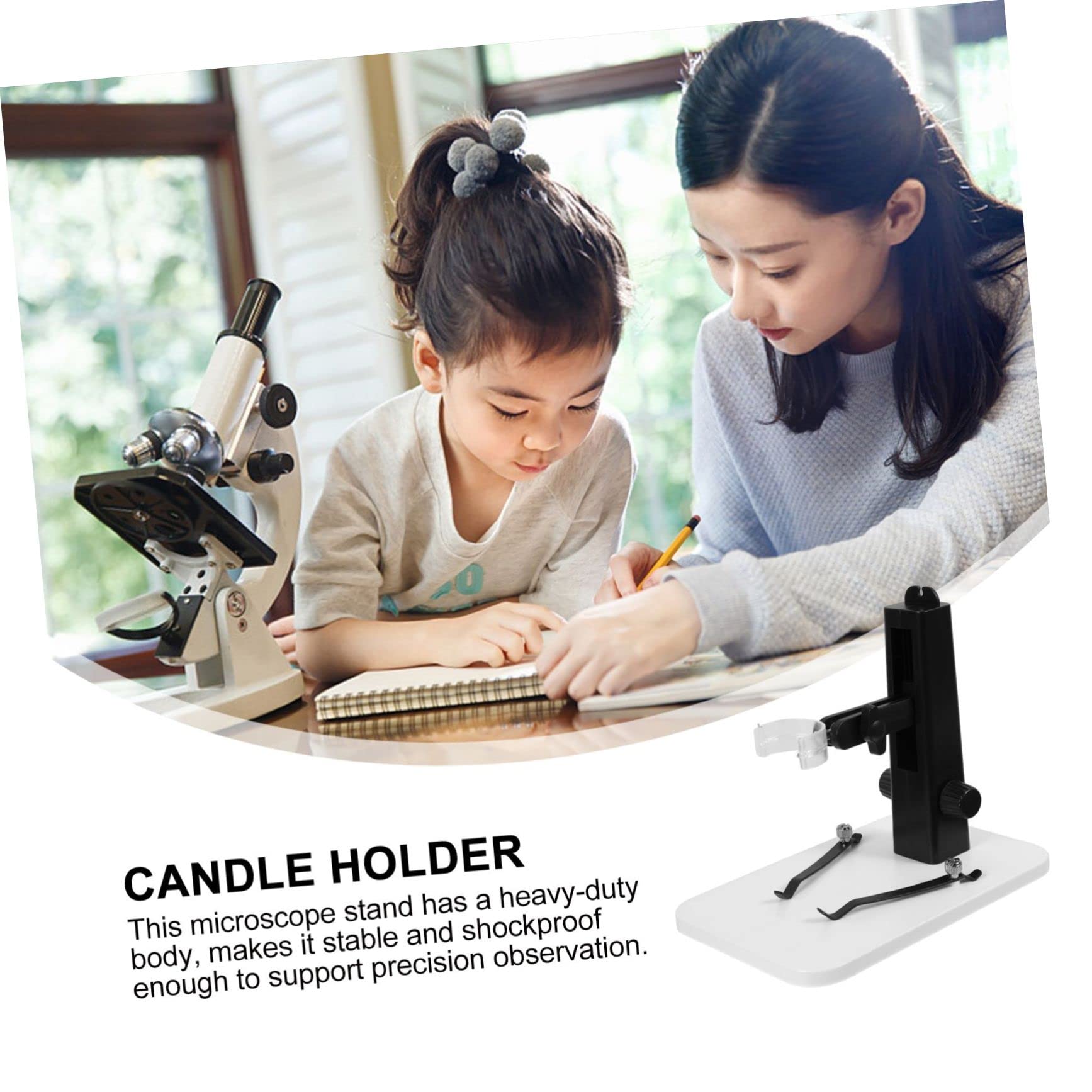 DOITOOL Supporto Microscopio Digitale Plastica Regolabile Tavolo