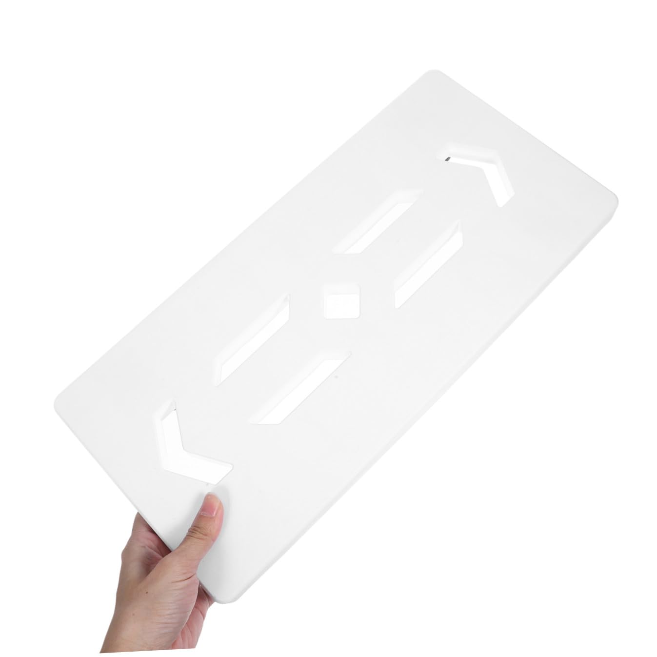 DOITOOL Supporto Torre PC Bianco con Ruote Plastica PP