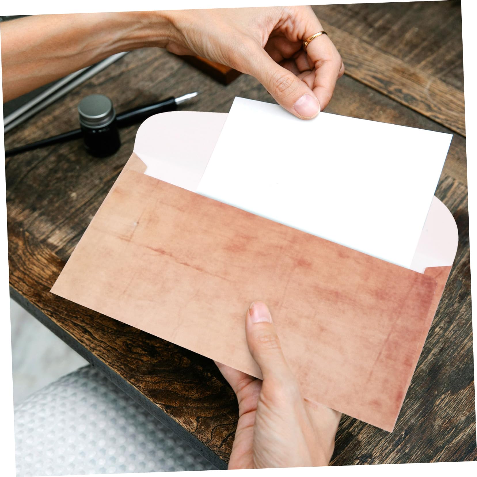 DOITOOL Buste Carta Inviti Retrò 22x11 cm 10 Pezzi