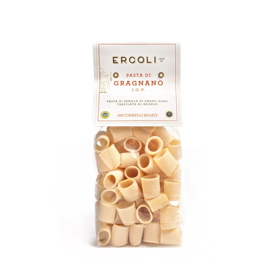 Ercoli Gragnano Paccarielli Rigati Pasta 500 g