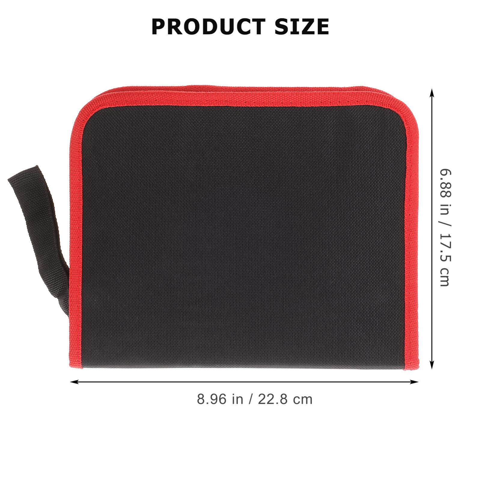 DOITOOL astuccio punte trapano Oxford 55 posti con cerniera