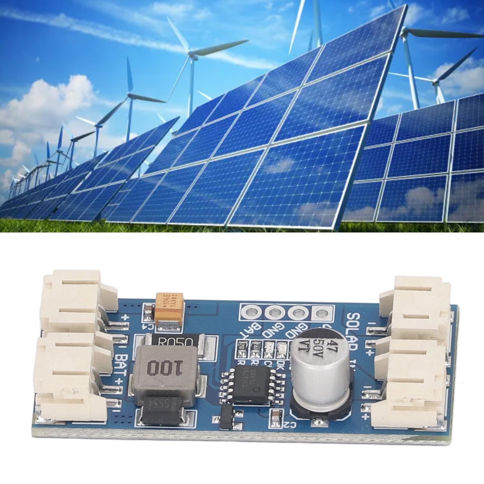 Saluaqui CN3791 Regolatore Carica Solare MPPT