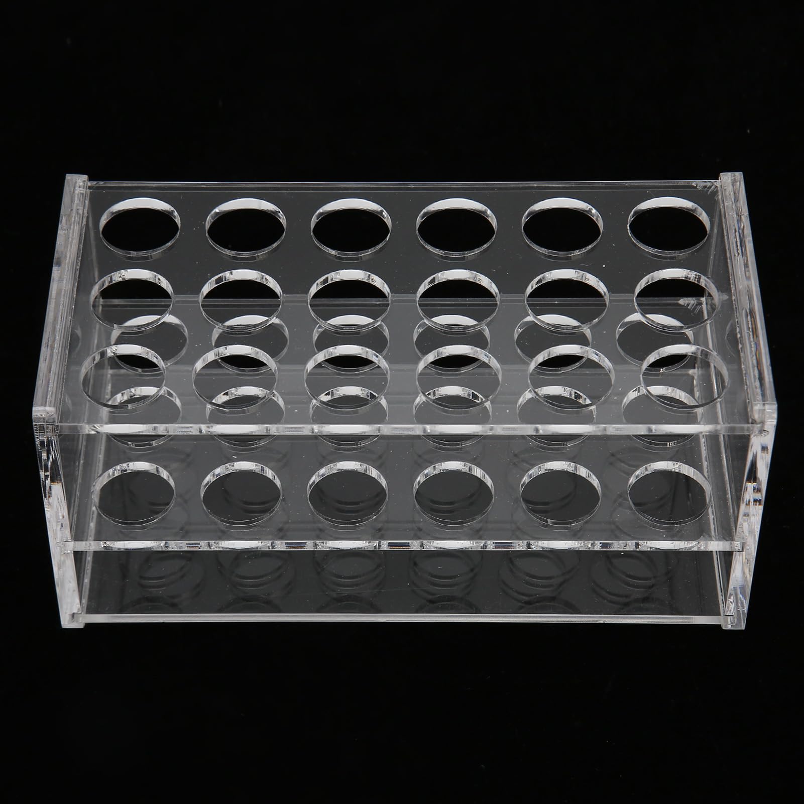Saluaqui Portaprovette 17mm Acrilico 18 Fori 10/15 ml