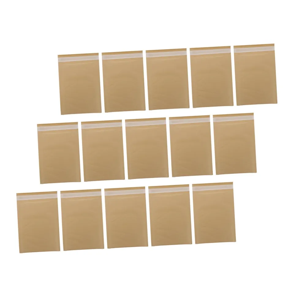 DOITOOL Buste Postali Imbottite 22x16 cm 25 Pezzi Marroni