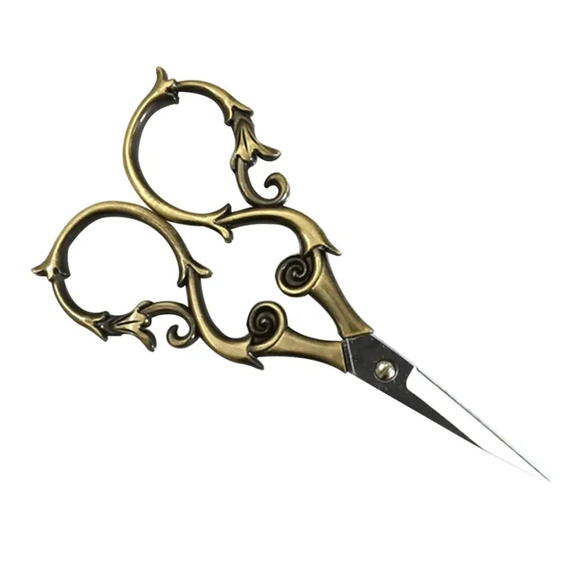 Doitool forbici cucito vintage acciaio oro 11 cm