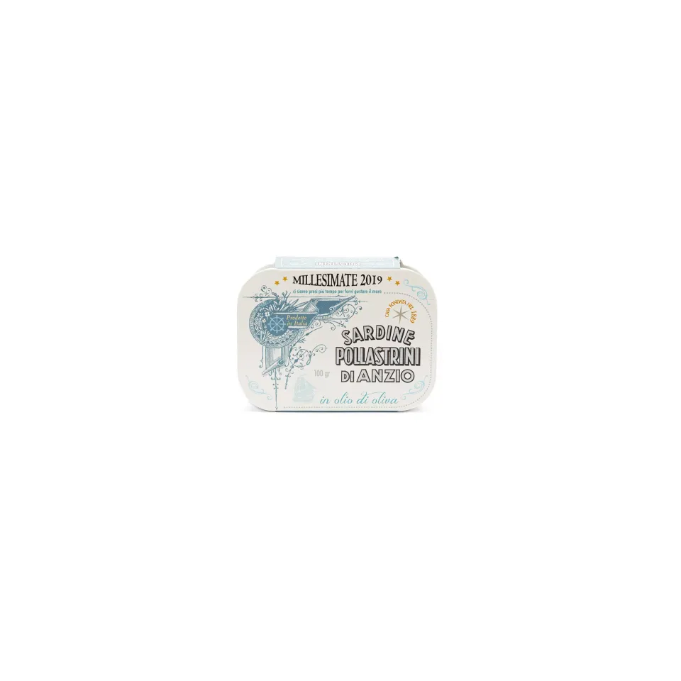 Pollastrini Millesimate 2019 sardine in scatola