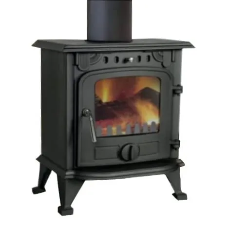 GrecoShop 5805 Stufa a Legna Ghisa 5/8 kW 140 mc
