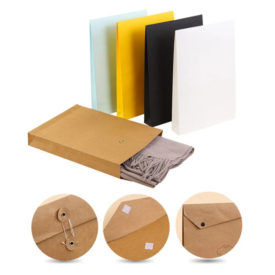 DOITOOL Portadocumenti Carta A4 Marrone 6 Pezzi Organizer