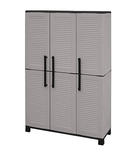 GrecoShop Family-line XL Armadio Resina 102x37x169 Portascope