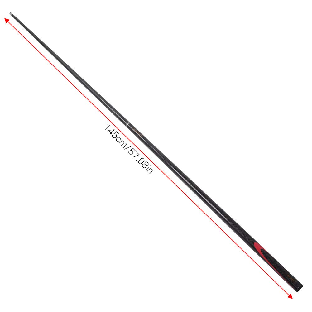 Saluaqui Stecca Biliardo Carbonio 9 mm 145 cm Smontabile