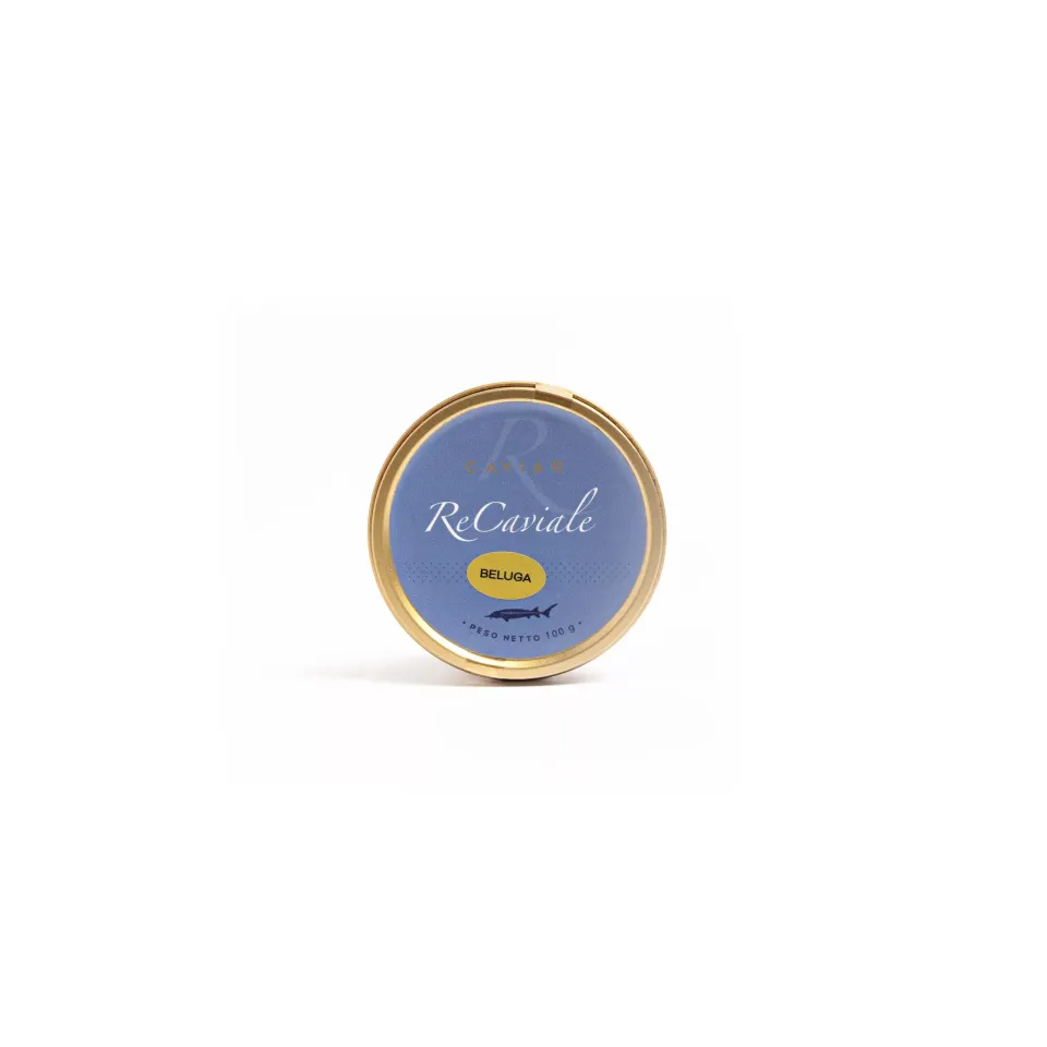 Re Caviale Beluga caviale 100 gr grana grossa