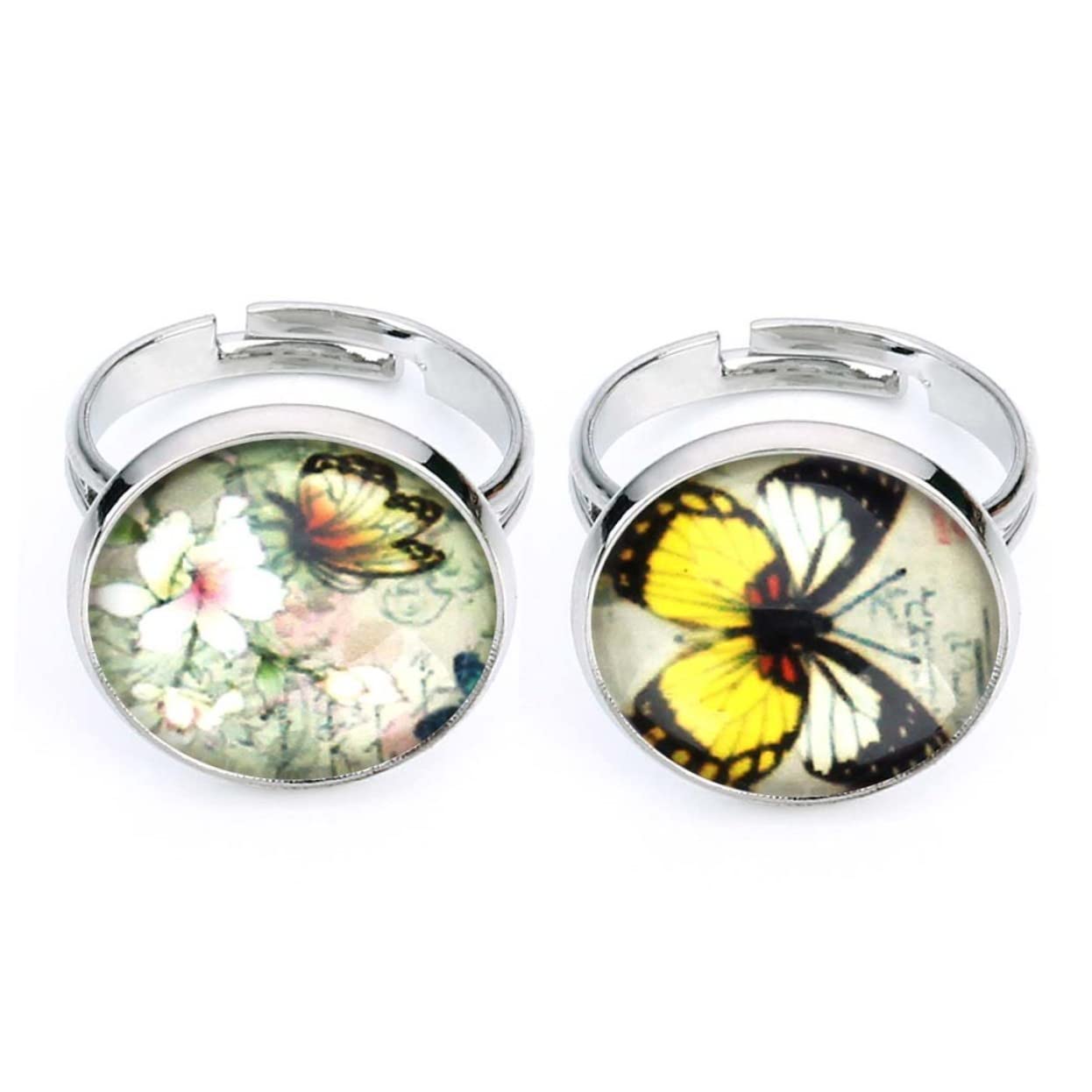Doitool gemme vetro gioielli 20 pezzi 14 mm size 3