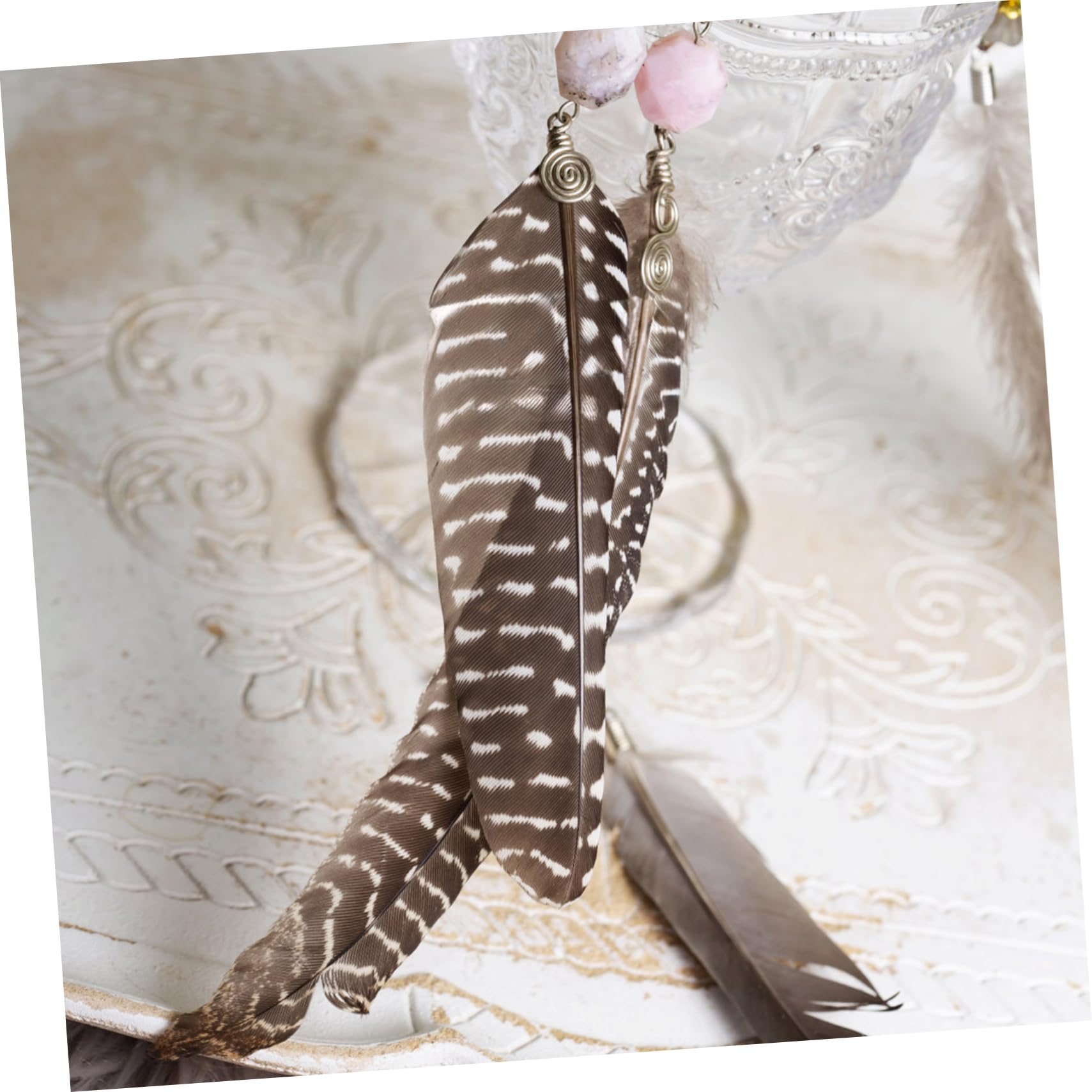 DOITOOL Piume Soffici Naturali Decorative 30 Pezzi Colorati