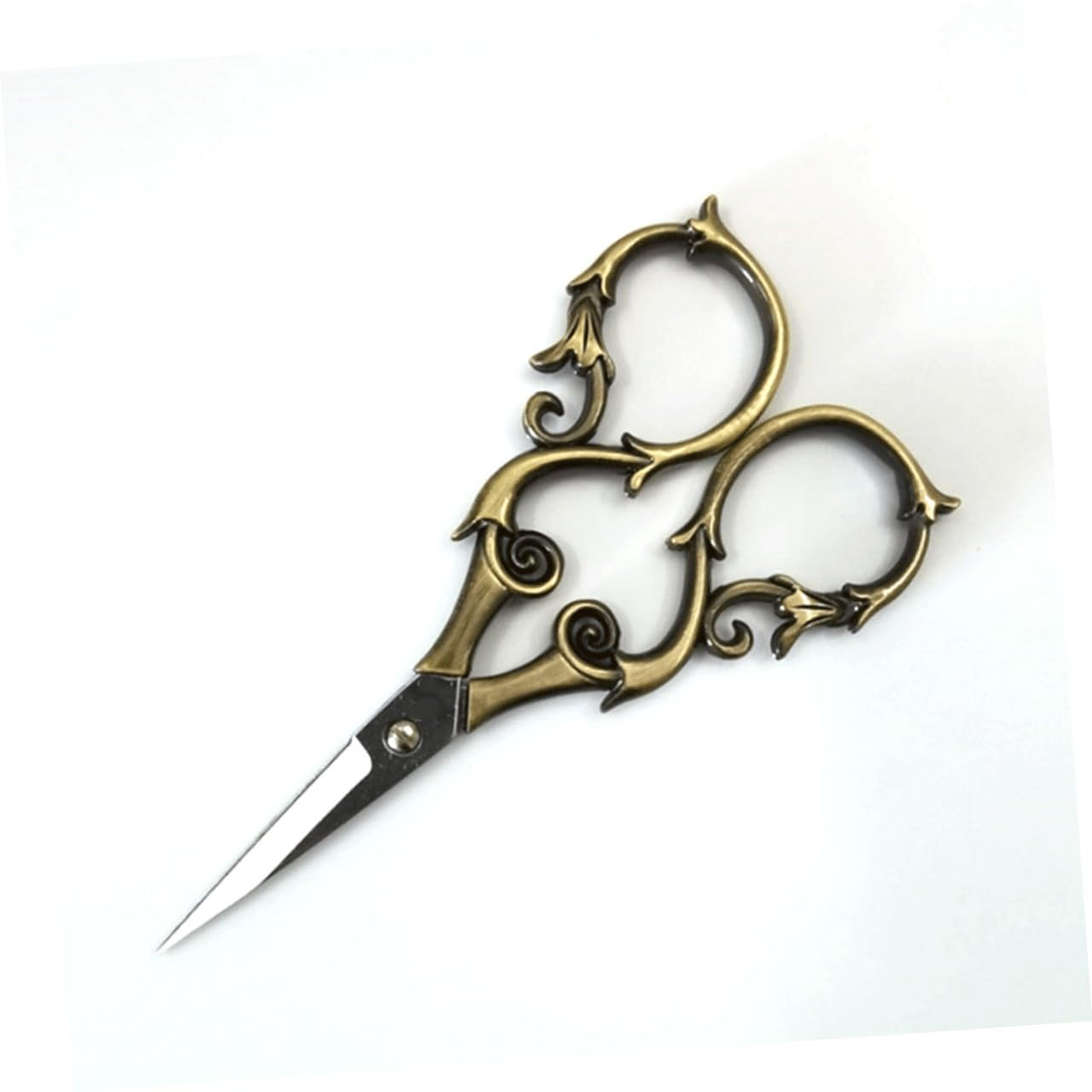 Doitool forbici cucito vintage acciaio oro 11 cm