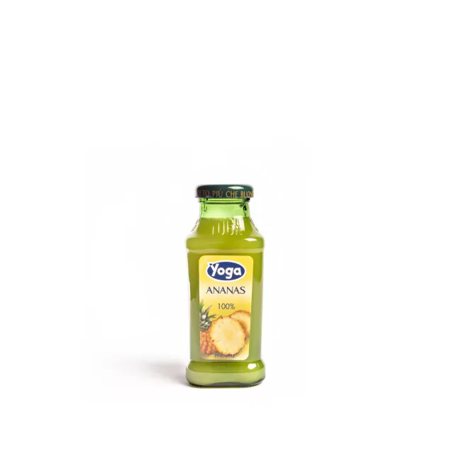 Yoga Succo di Frutta Ananas 200 ml bottiglietta vetro