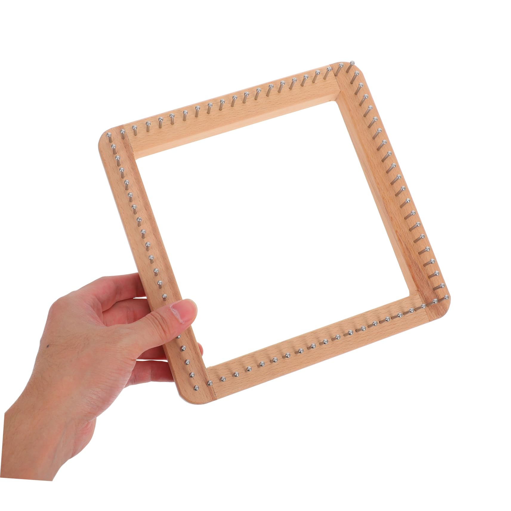 DOITOOL Telaio per Tessitura in Legno 20x20 cm per Principianti