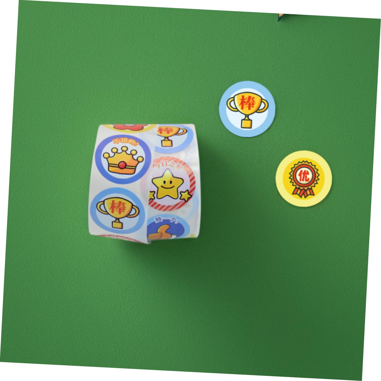 DOITOOL Adesivi Motivazionali Bambini 6 Rotoli 3000 Pezzi