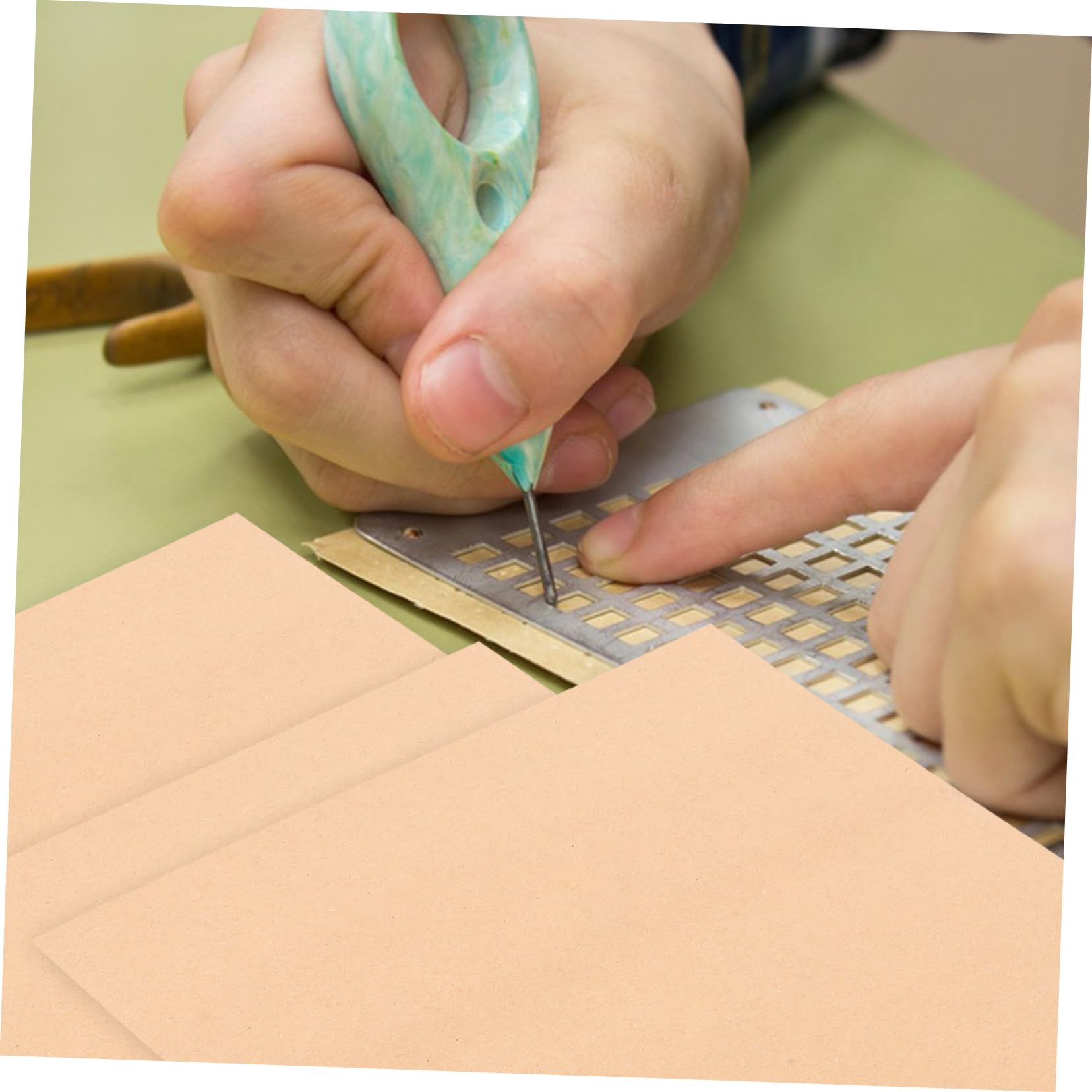 Doitool 20 Fogli Carta Braille 30x22 cm per Esercizi