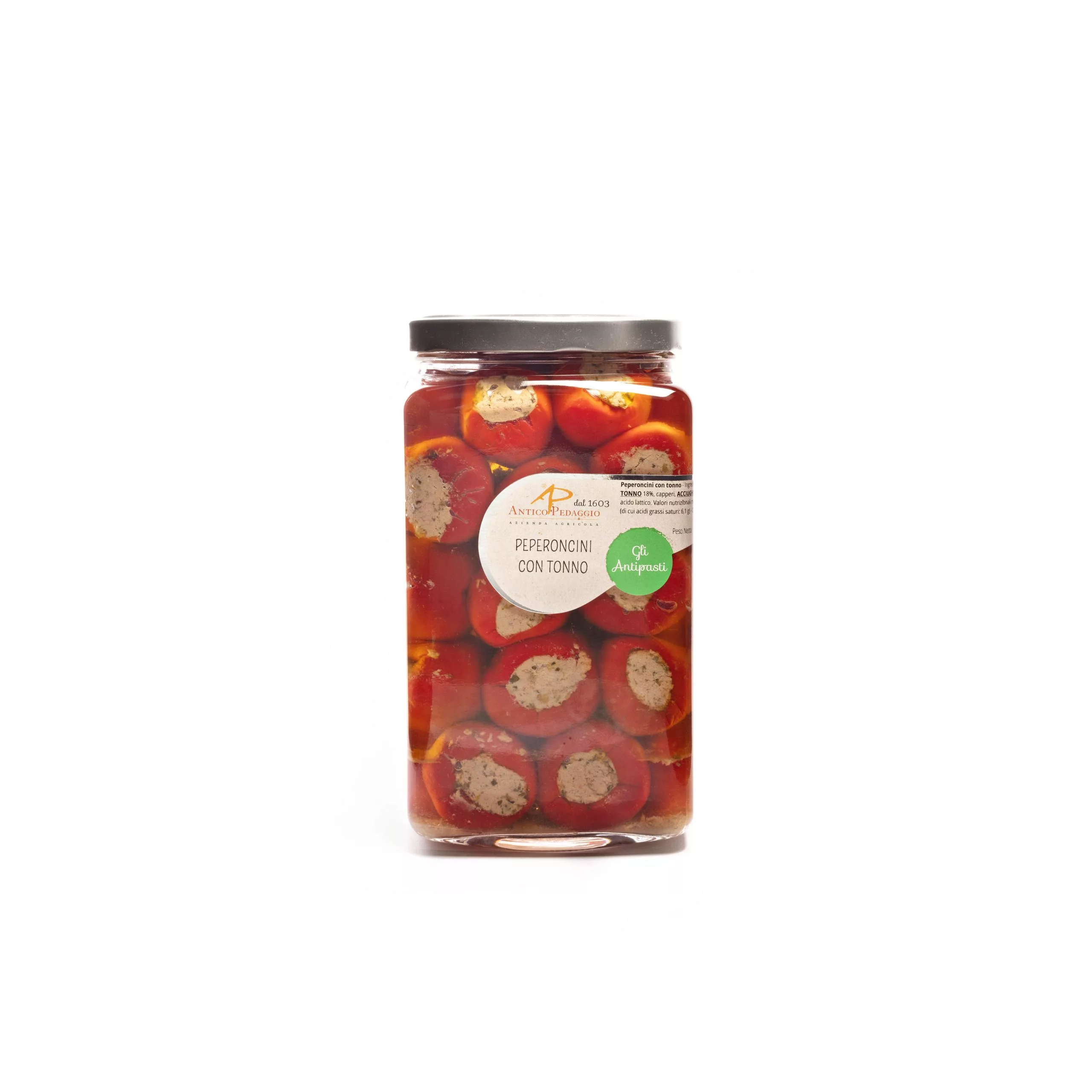 Ercoli 1928 Peperoncini con Tonno Conserva 1,6 kg in Olio