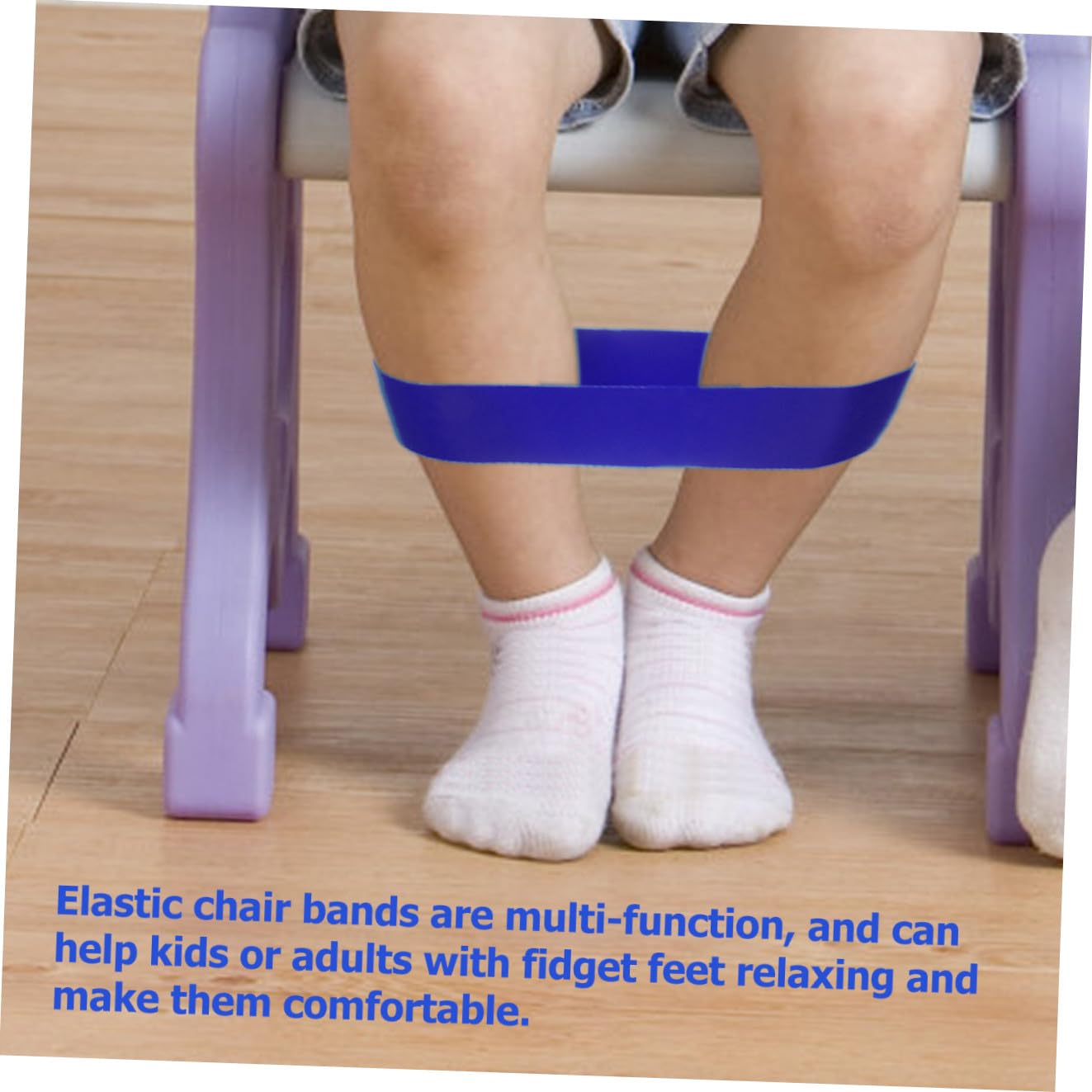 DOITOOL Fasce Elastiche Sedia 5 Pezzi TPE Colorate Antiscivolo