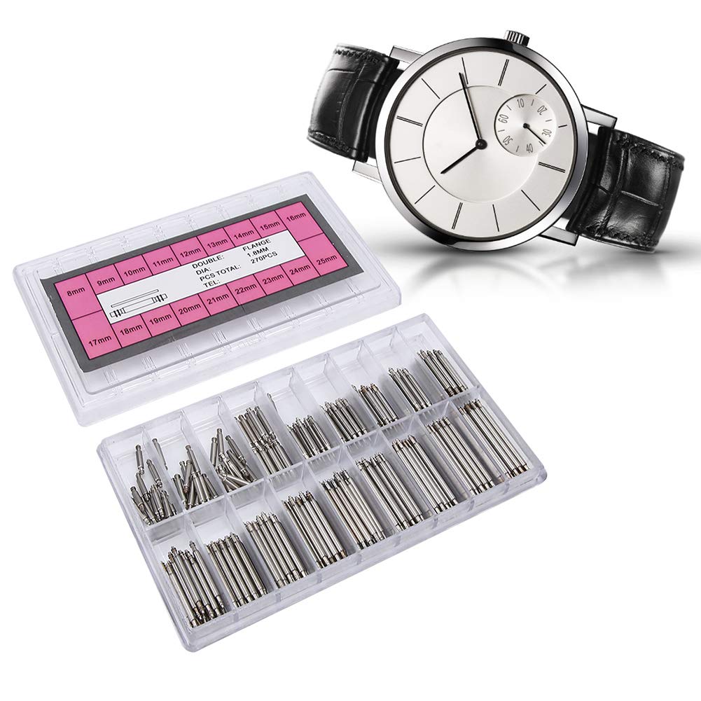 Saluaqui Barre a Molla per Orologi 1,8 Mm Set 270 Pezzi