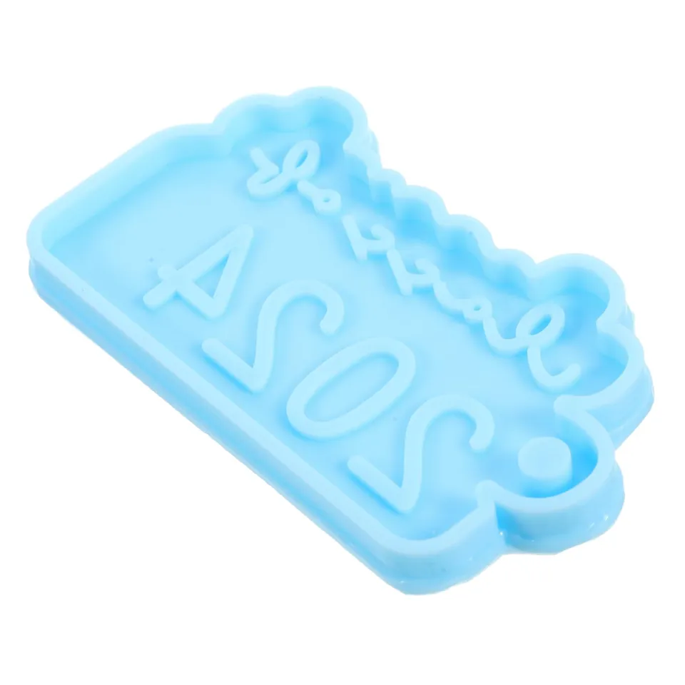 DOITOOL Stampo Silicone Portachiavi Laurea Blu per Resina
