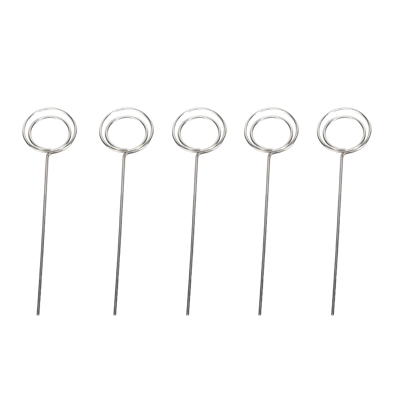 Saluaqui Portacarte Acciaio Argento 11cm 30 Pezzi