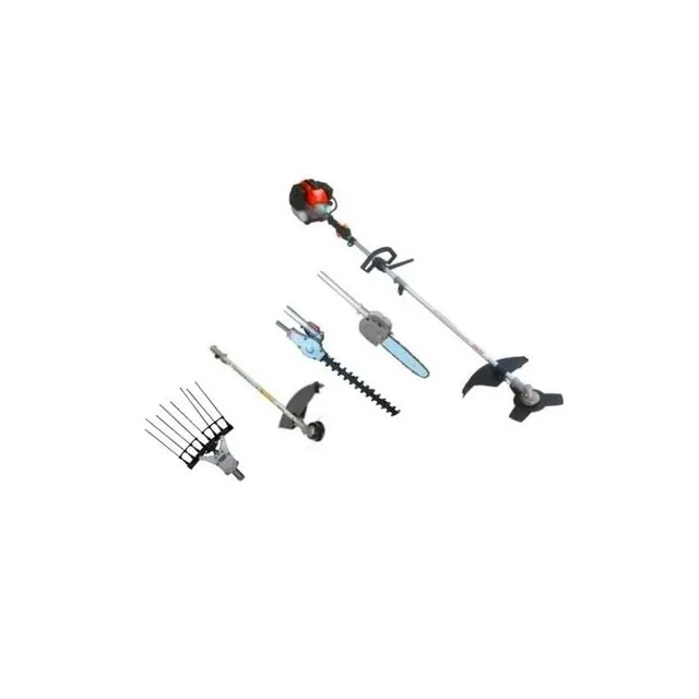 GrecoShop decespugliatore a scoppio 52cc 5in1 con scuotiolive