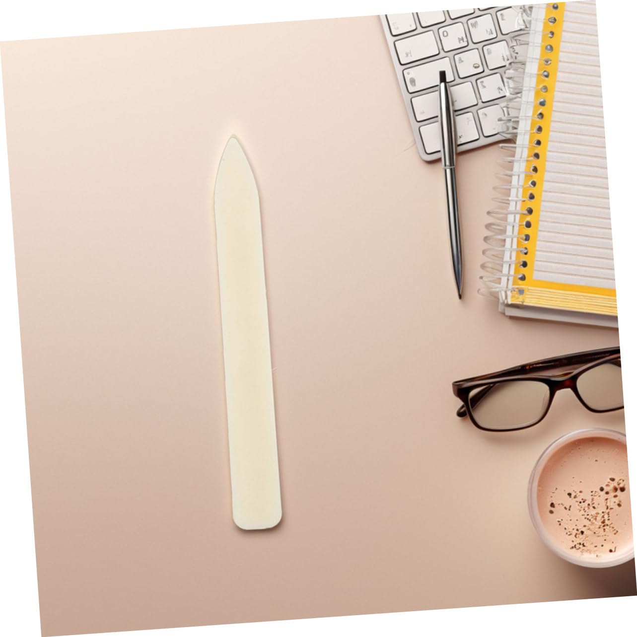 DOITOOL Piegacarta Plastica Origami 4 Pezzi 20,5 cm Beige