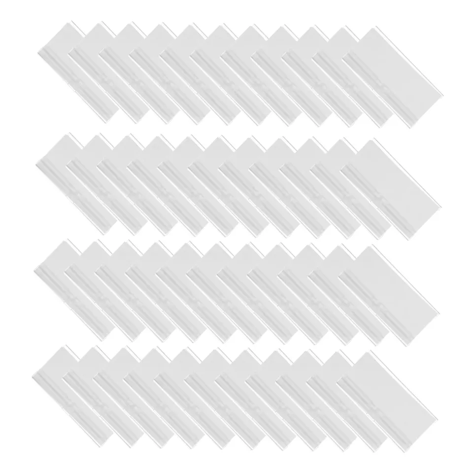 Doitool Porta Etichette Clip 6x4,2 cm 50 pezzi