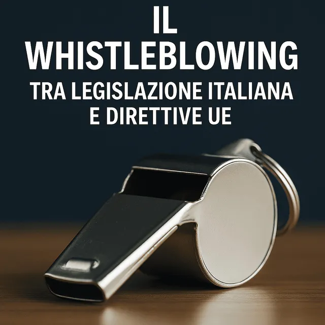 Adifer Whistleblowing Legislazione Italiana e UE corso