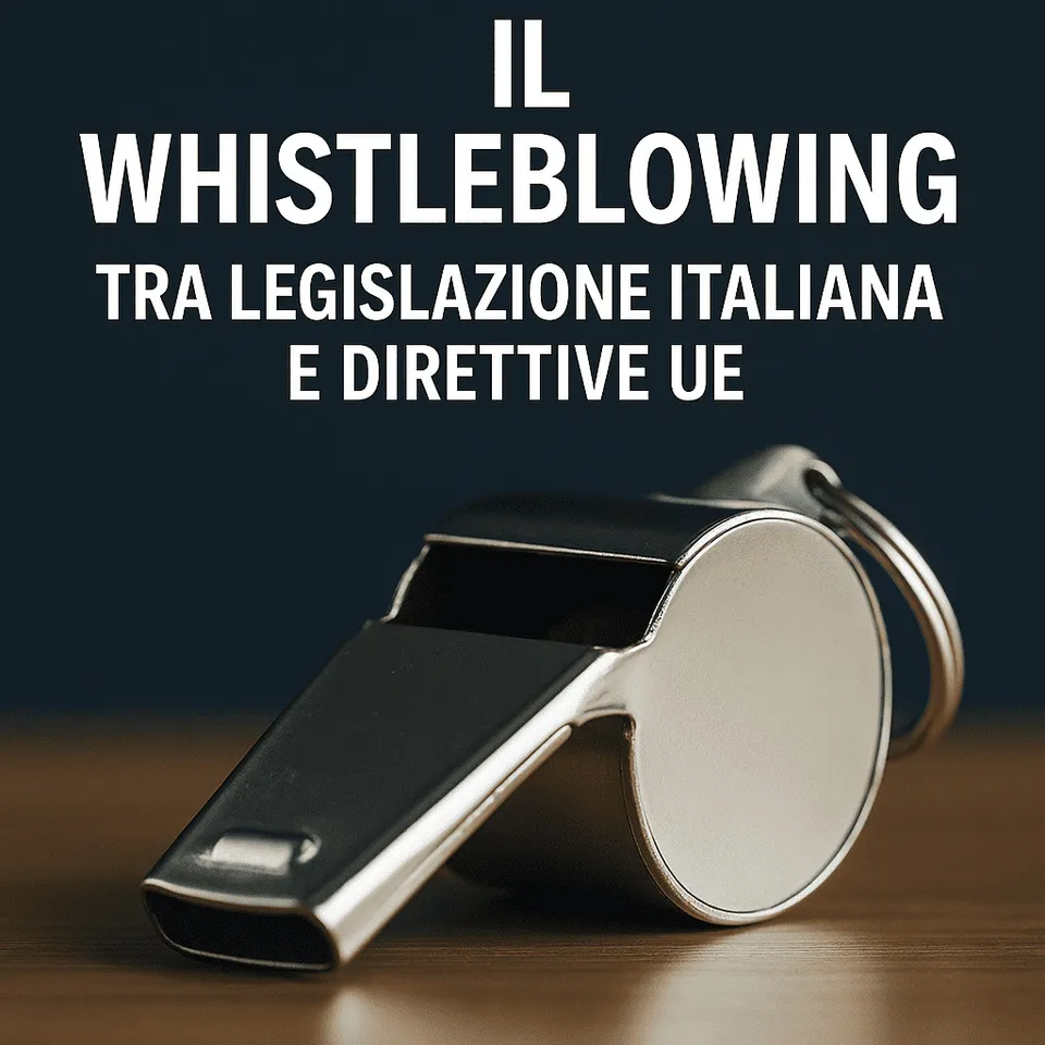 Adifer Whistleblowing Legislazione Italiana e UE corso
