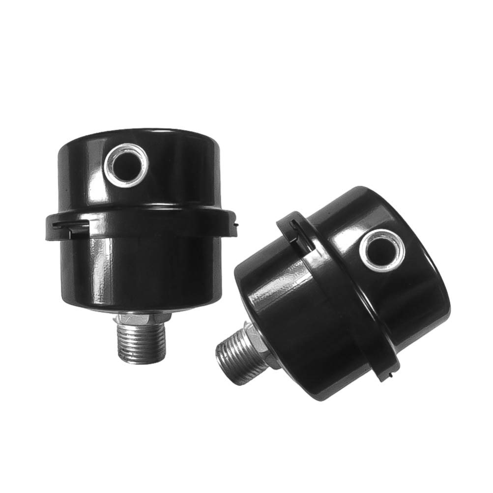 DOITOOL Filtro Silenziatore Compressore 1/4 Pollice Metallo