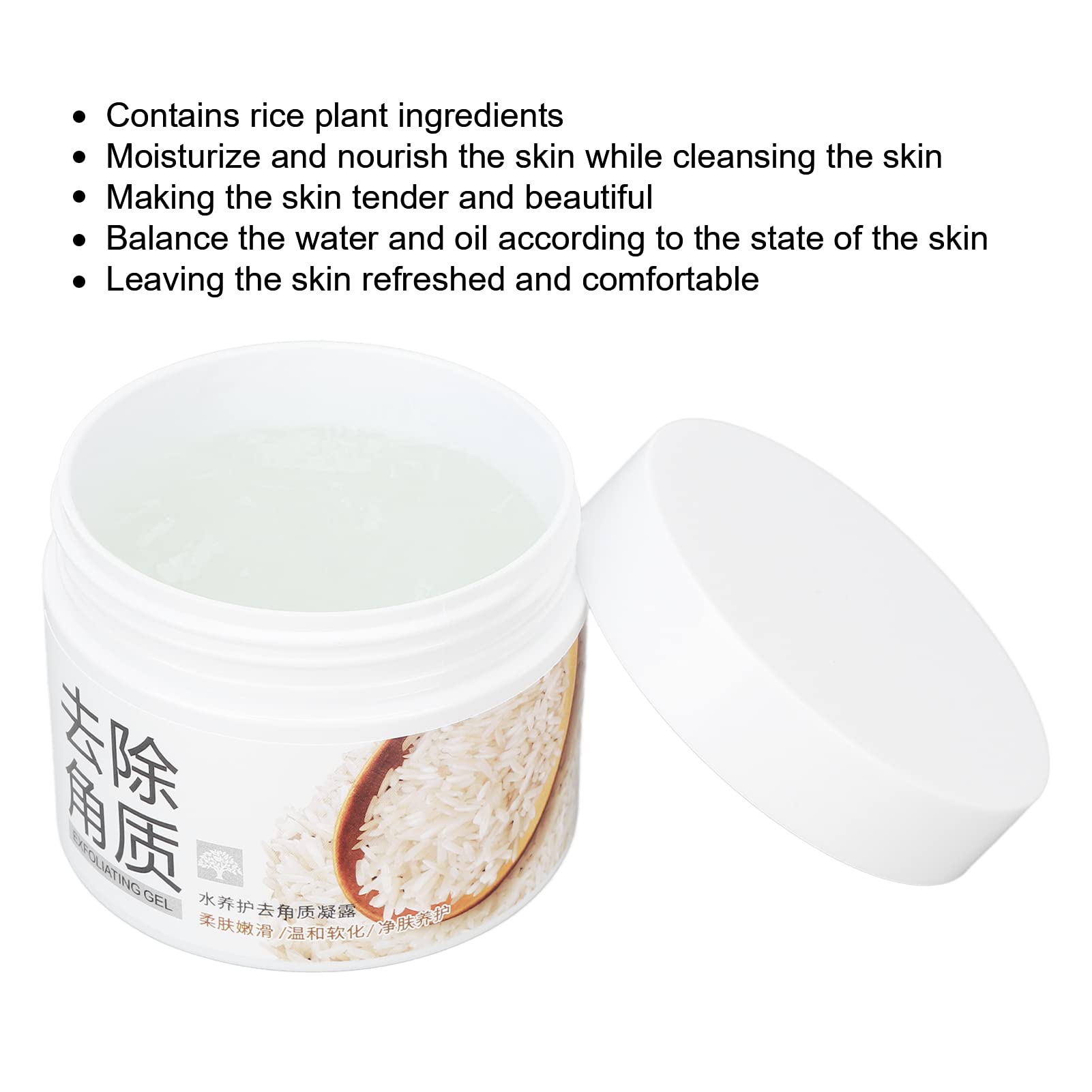 Saluaqui Gel Esfoliante Viso Idratante Riso 139 g
