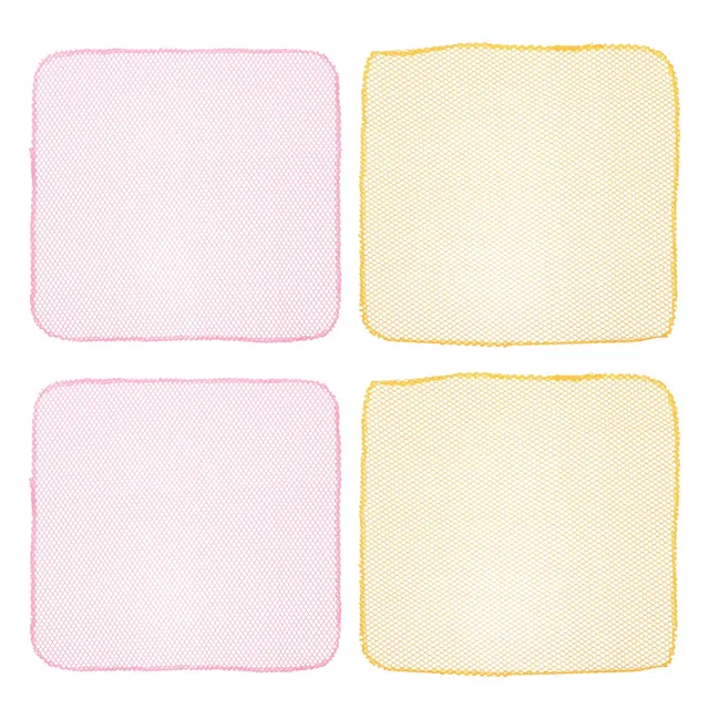 Doitool Strofinacci Cucina Microfibra 4 Pezzi Rete Assorbenti