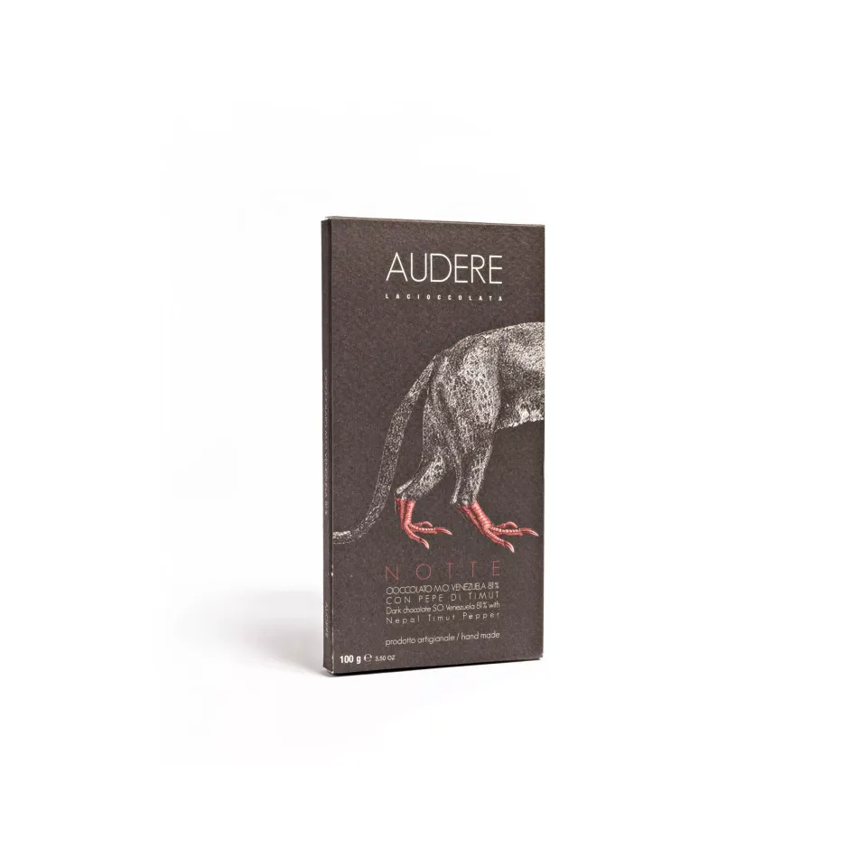 Audere Notte cioccolato fondente Venezuela 100 g 81%