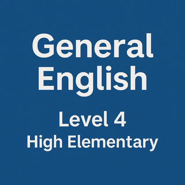 Adifer General English Level 4 High elementary corso online