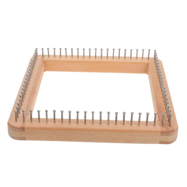 DOITOOL Telaio per Tessitura in Legno 20x20 cm per Principianti